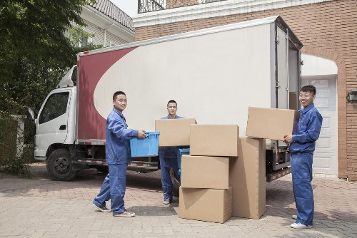 Furniture loading for removals in South Wimbledon