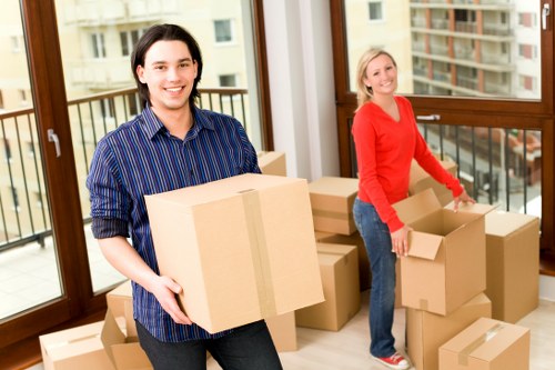 Secure office storage in South Wimbledon for archived documents and furniture